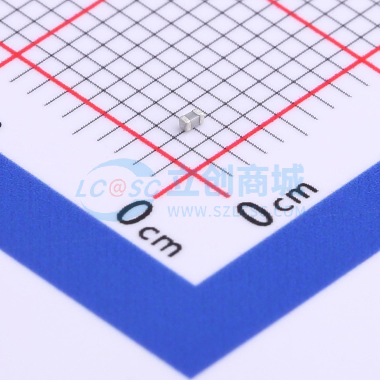 CC0402JRNPO9BN101实物图