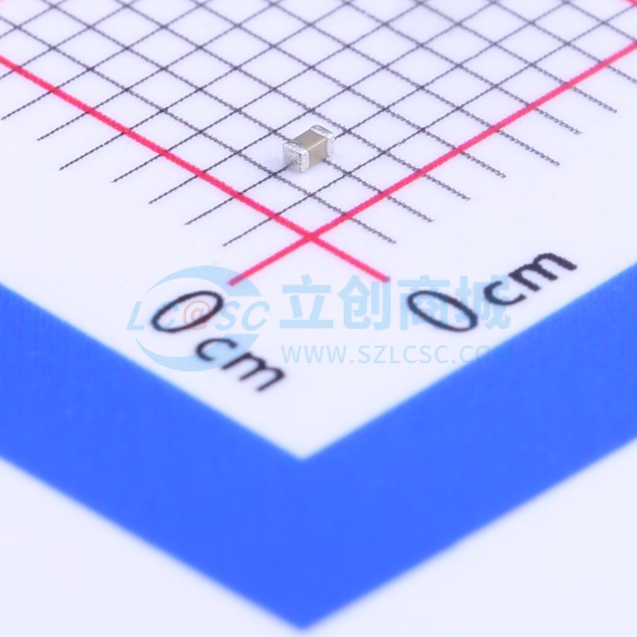 点击查看大图 0402X474K6R3CT实物图