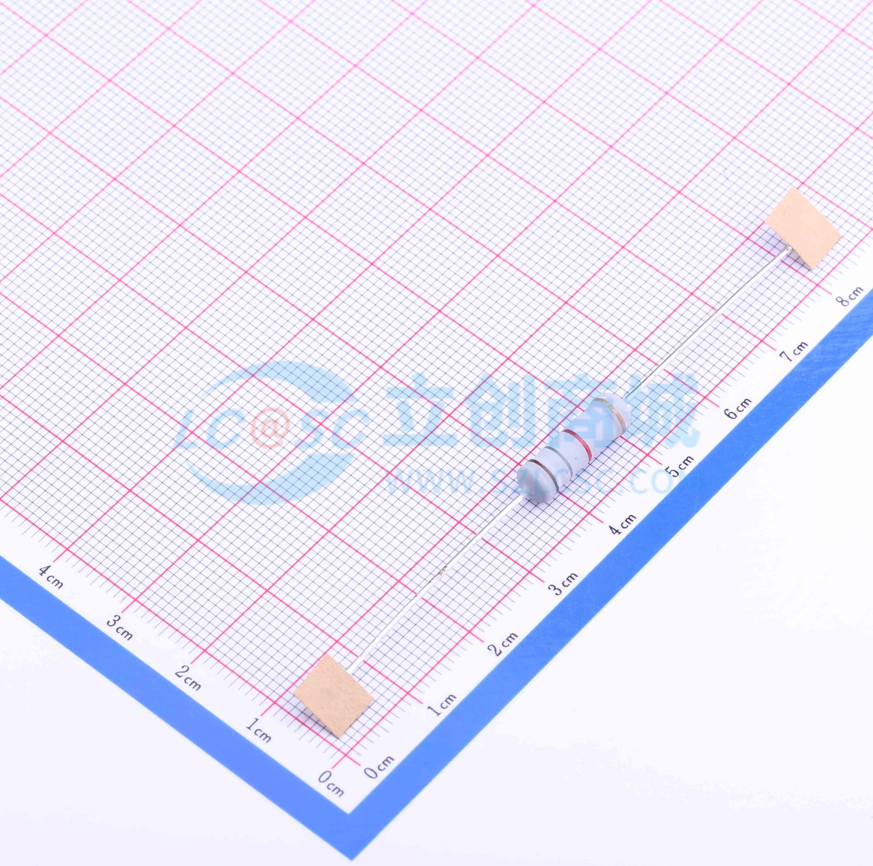 MOF3WS-1.8KΩ±5% T实物图