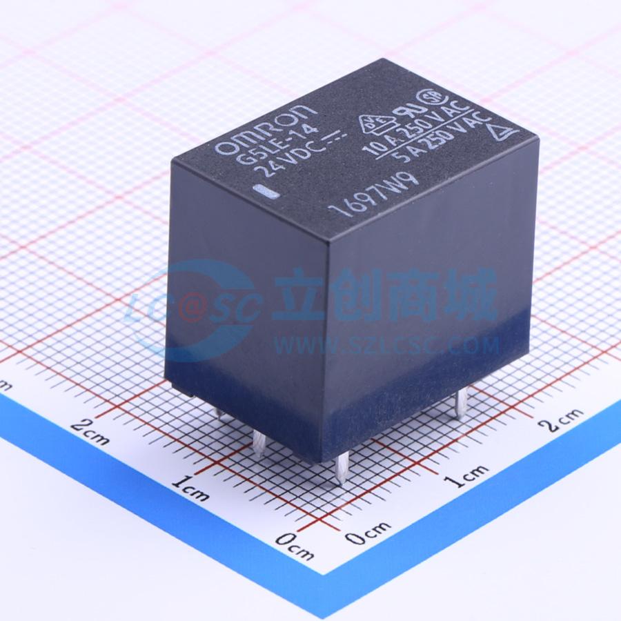 点击查看大图 G5LE-14 DC24实物图