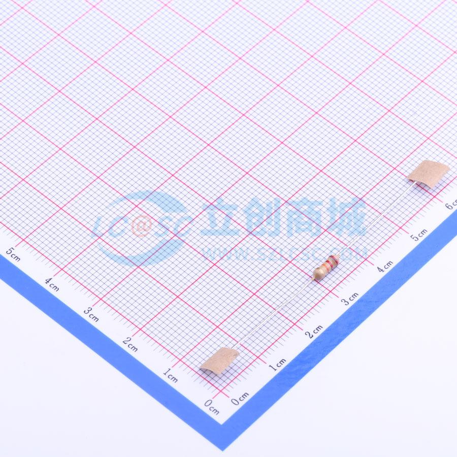 点击查看大图 CF1/4W-22KΩ±5% T实物图