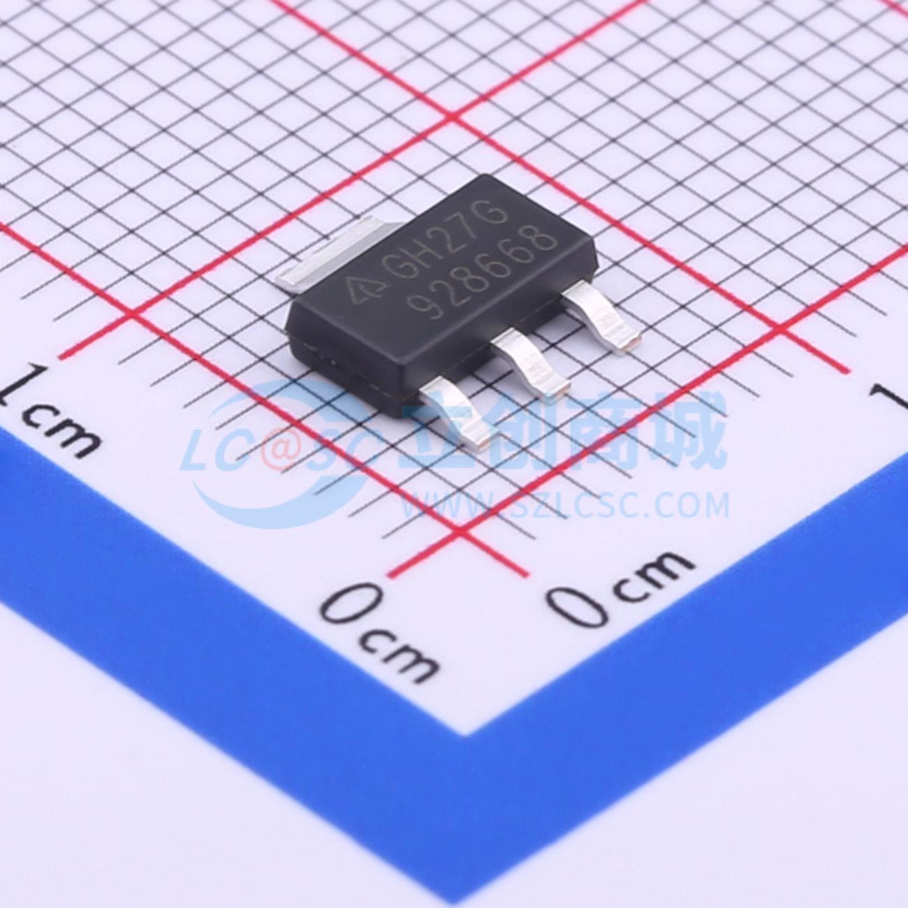 点击查看大图 AZ1117EH-3.3TRG1实物图