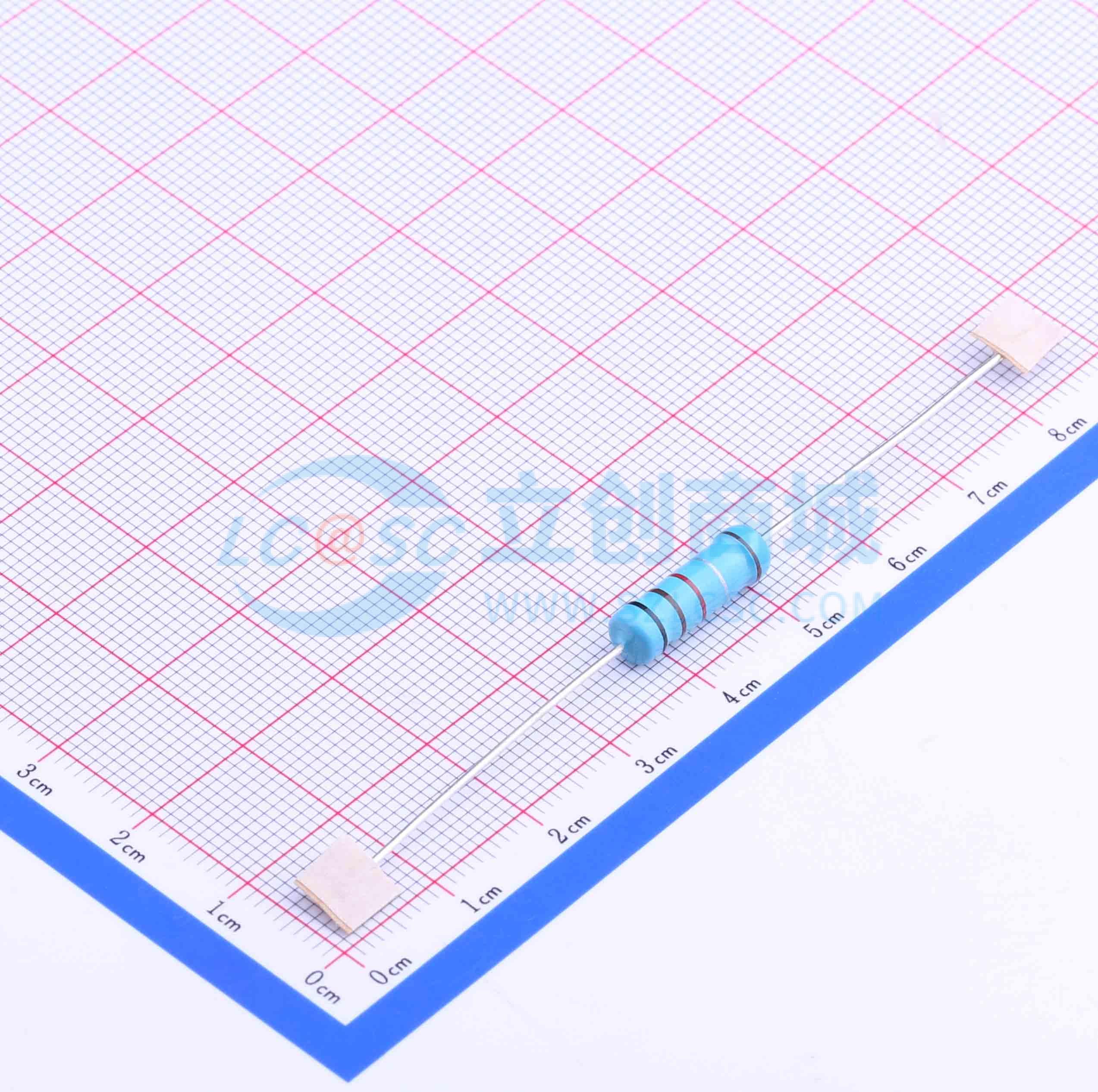 点击查看大图 MF3WS-0.12Ω±1% T实物图