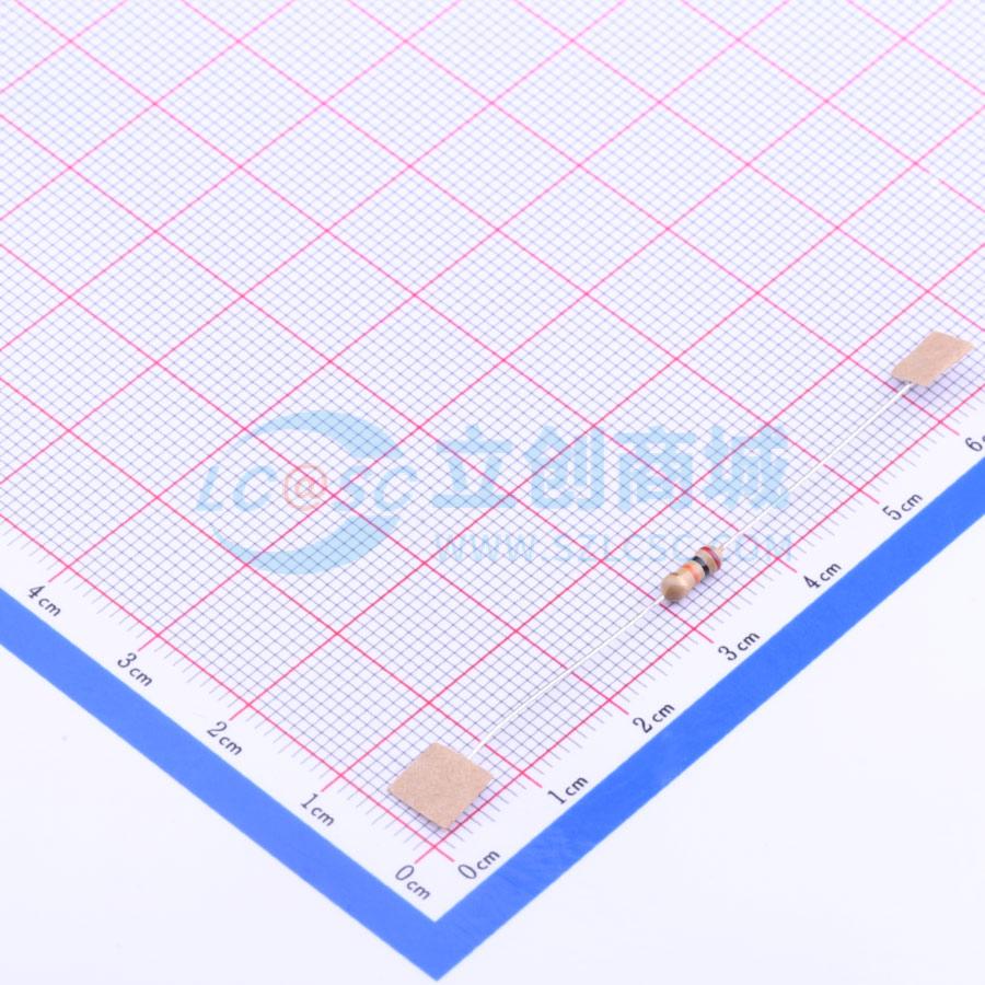 点击查看大图 CF1/4W-20KΩ±5% T实物图