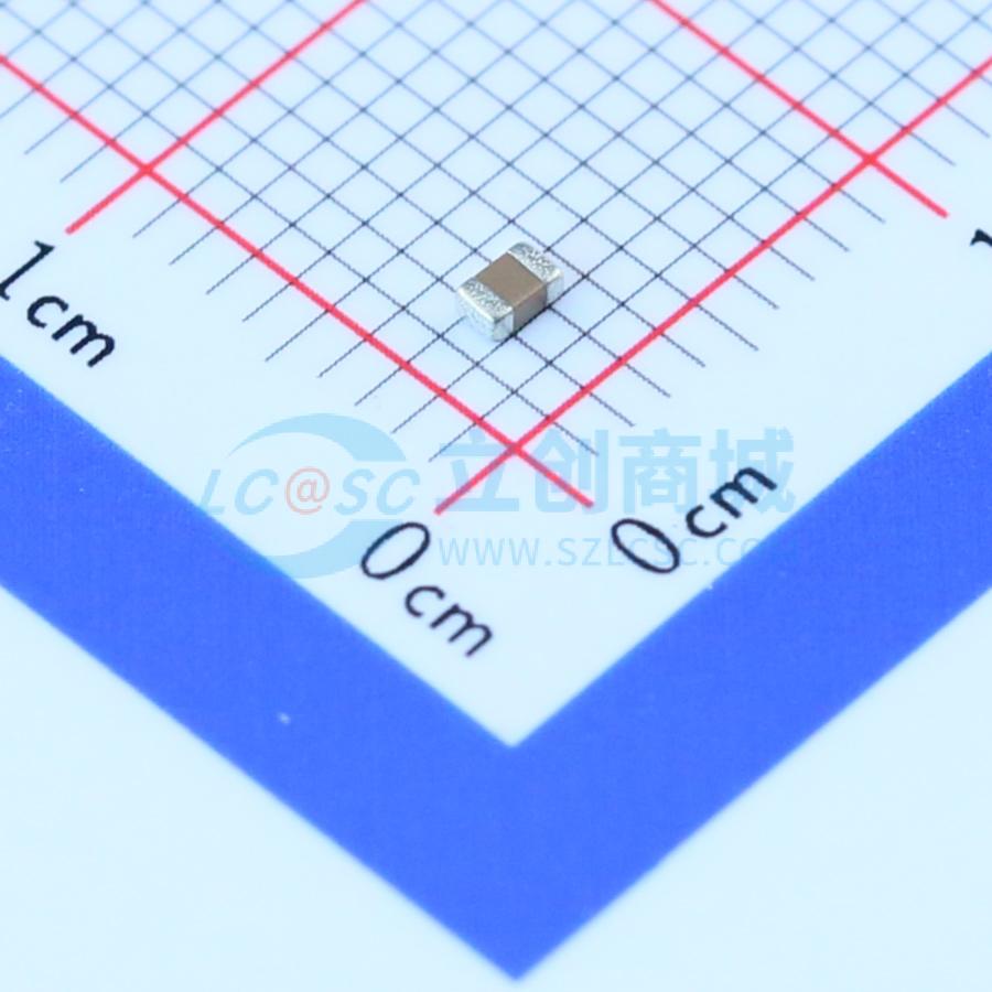 点击查看大图 CC0805ZRY5V8BB105实物图