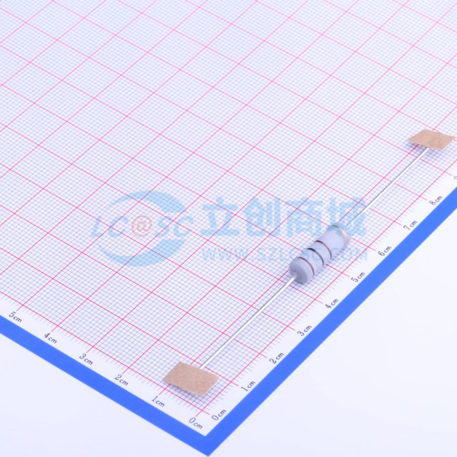 MOF5WS-100Ω±5% T实物图