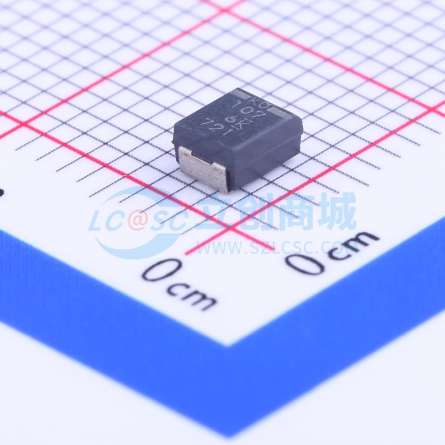 点击查看大图 T520B107M006ATE040实物图