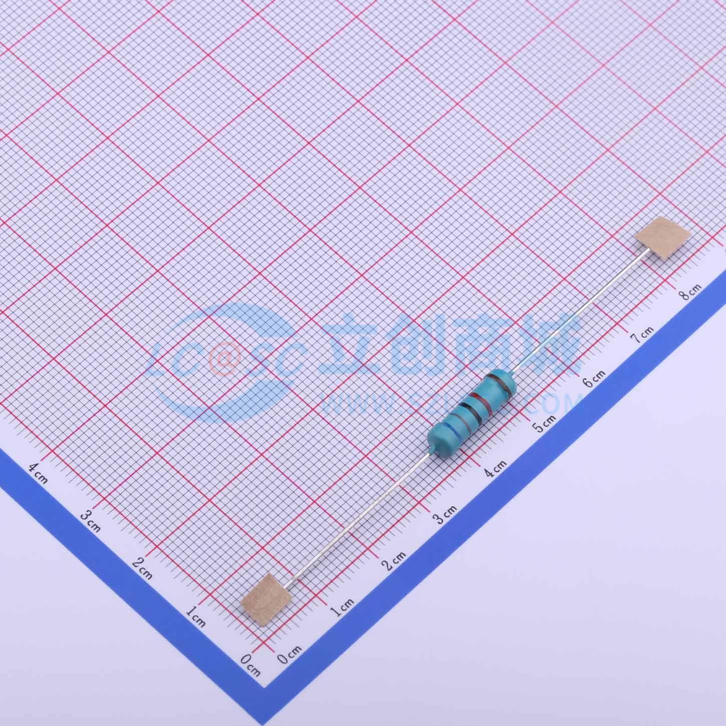 MF3WS-68KΩ±1% T实物图