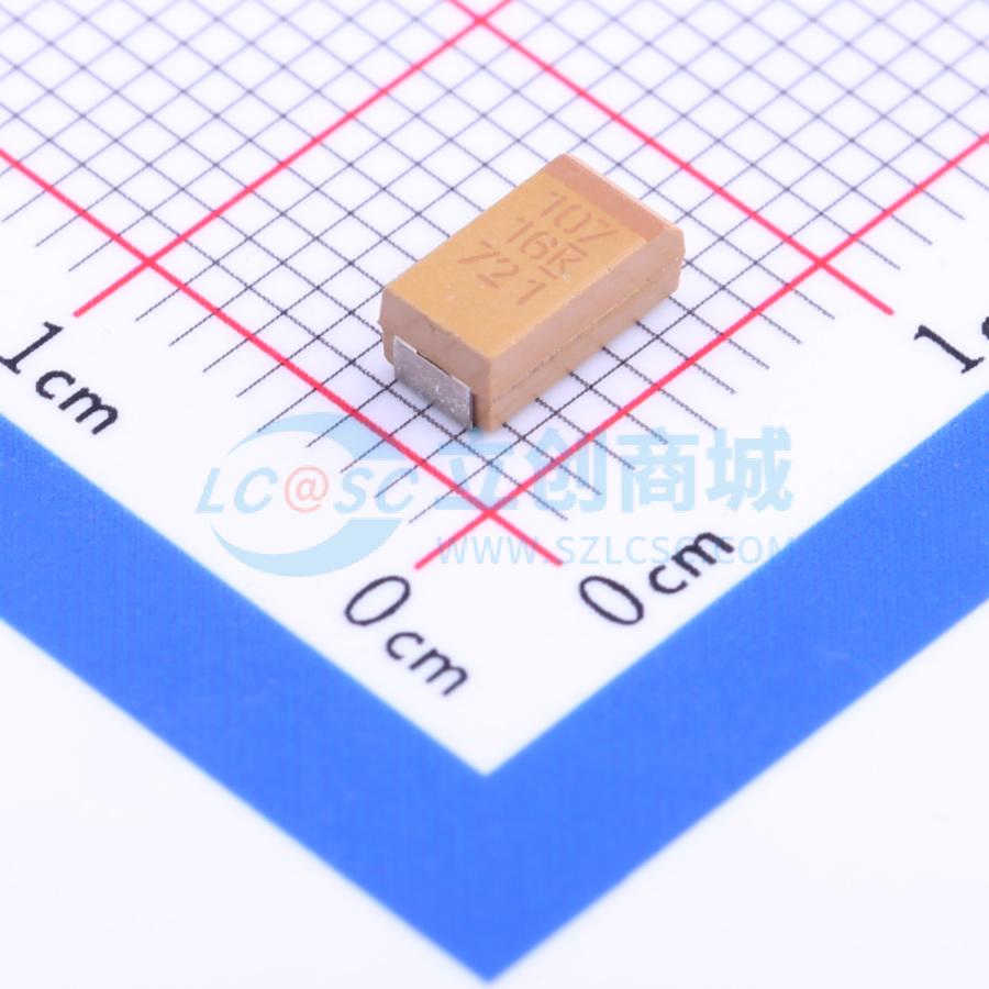 点击查看大图 T491C107K016AT实物图
