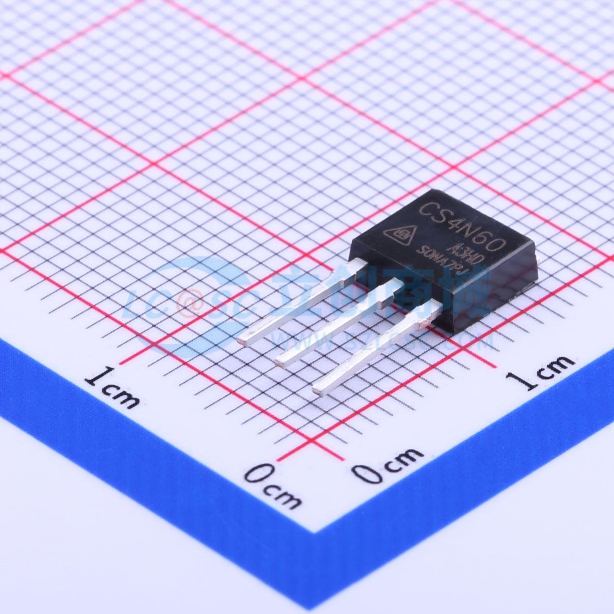 点击查看大图 CS4N60A3HD实物图
