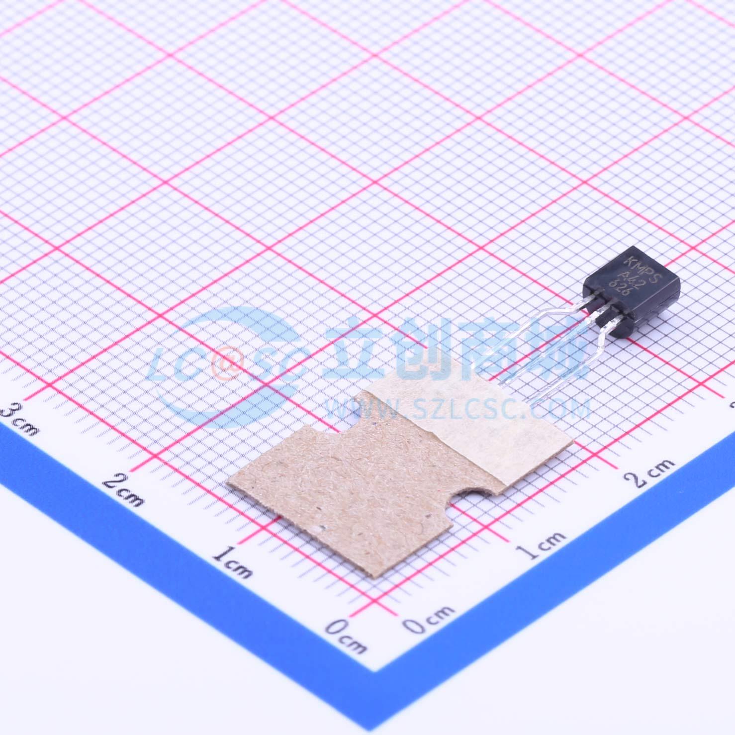 点击查看大图 MPSA42-AT/P实物图