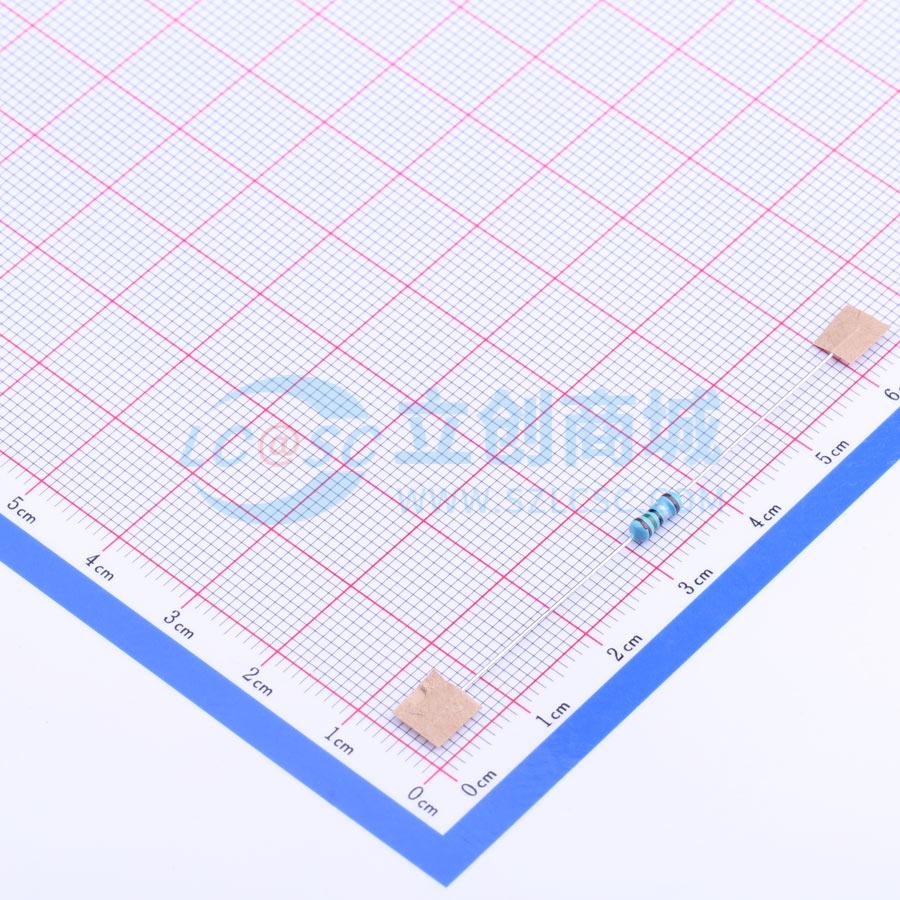 点击查看大图 MF1/4W-1.5Ω±1% T实物图