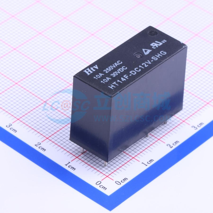 点击查看大图 HT14F-DC12V-SHG实物图