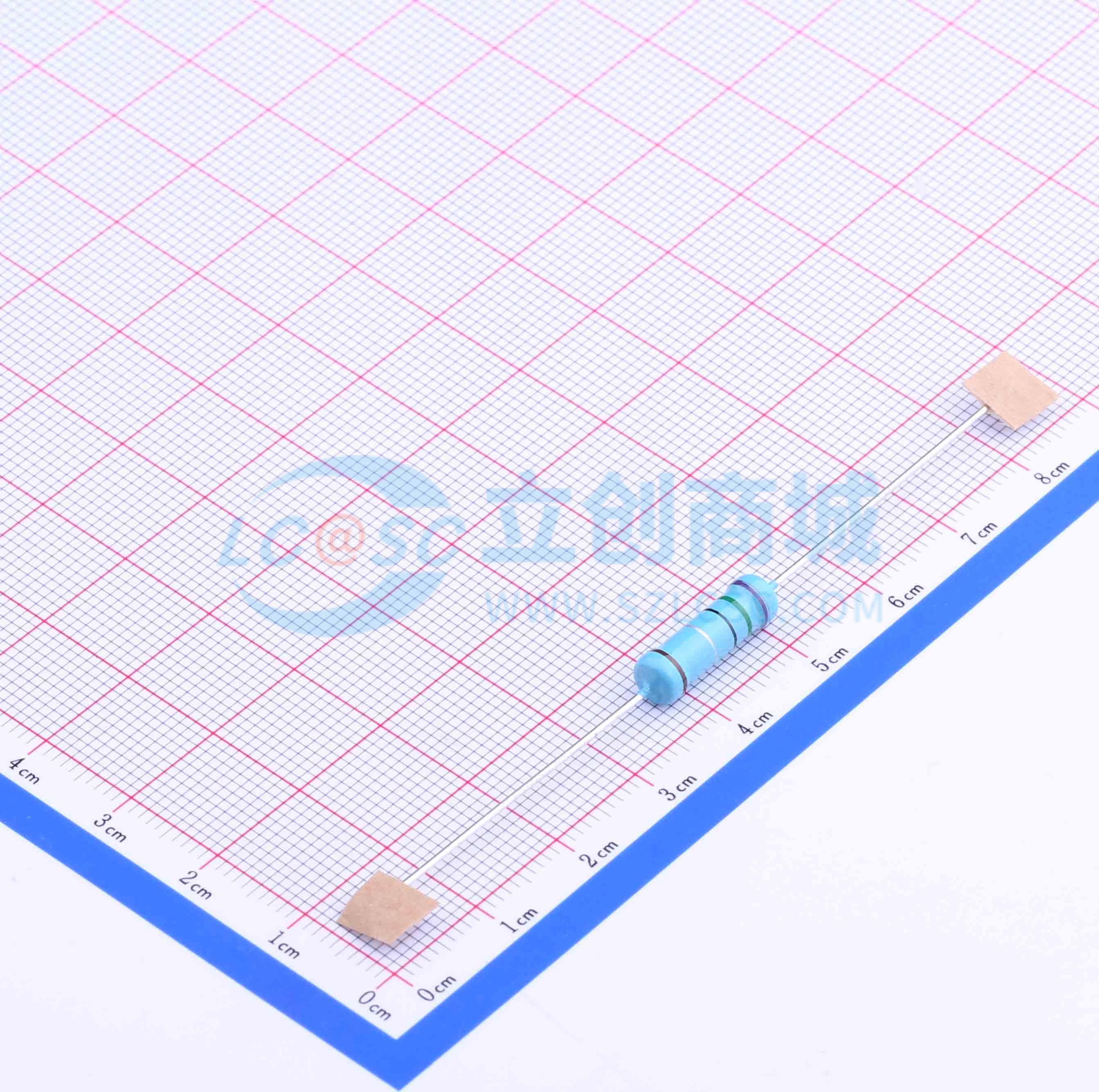 MF3WS-7.5Ω±1% T实物图