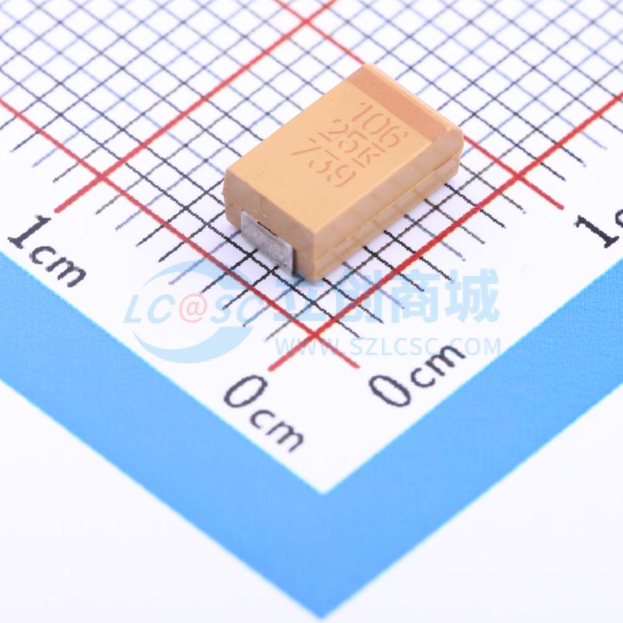 T491D106M025AT实物图