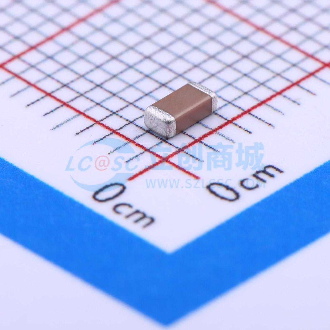 点击查看大图 C1206X123K501T实物图