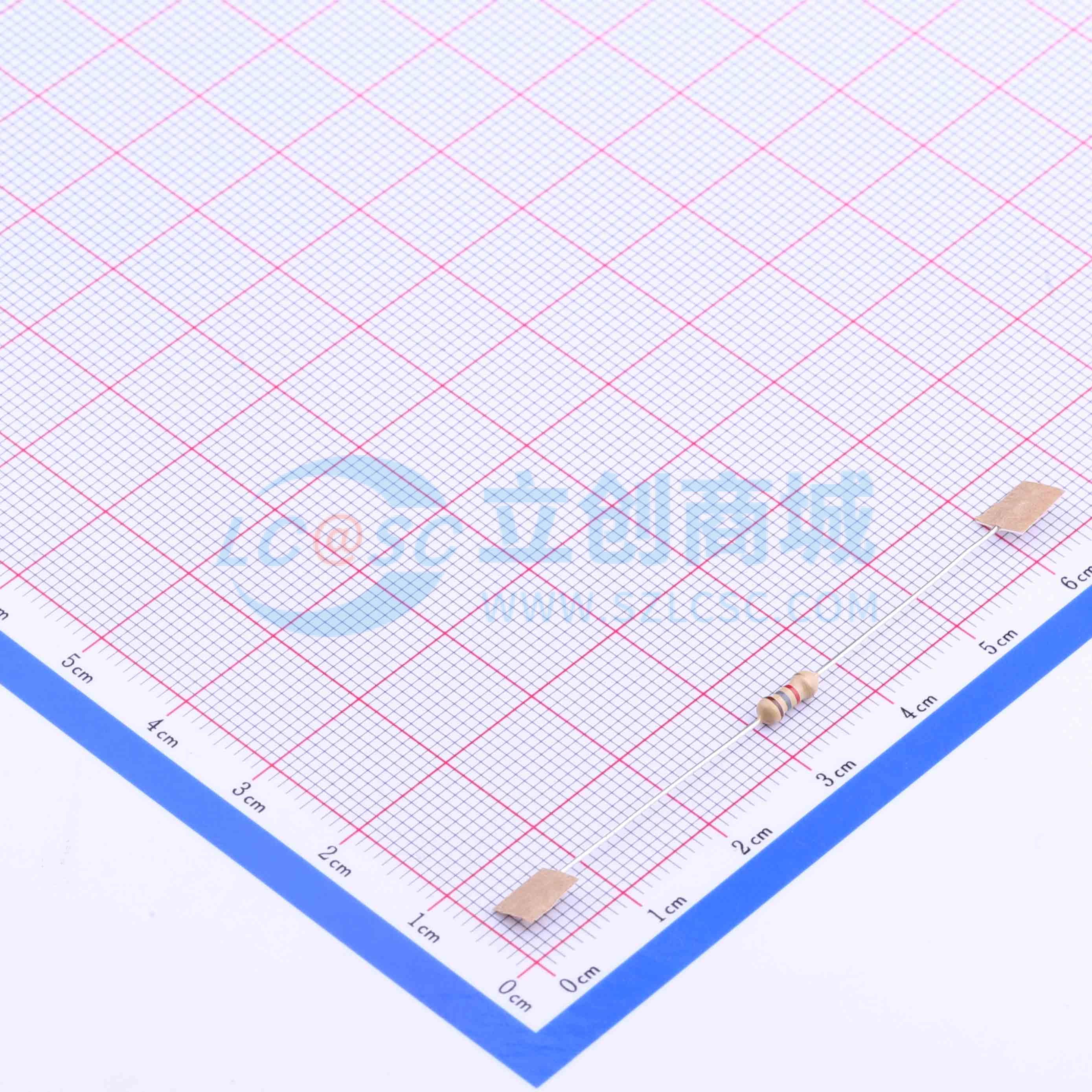 CF1/4W-1.8KΩ±5% T实物图