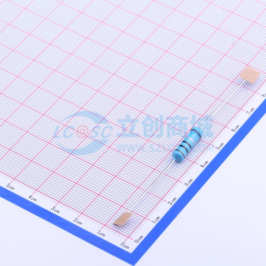 点击查看大图 MF3WS-1Ω±1% T实物图