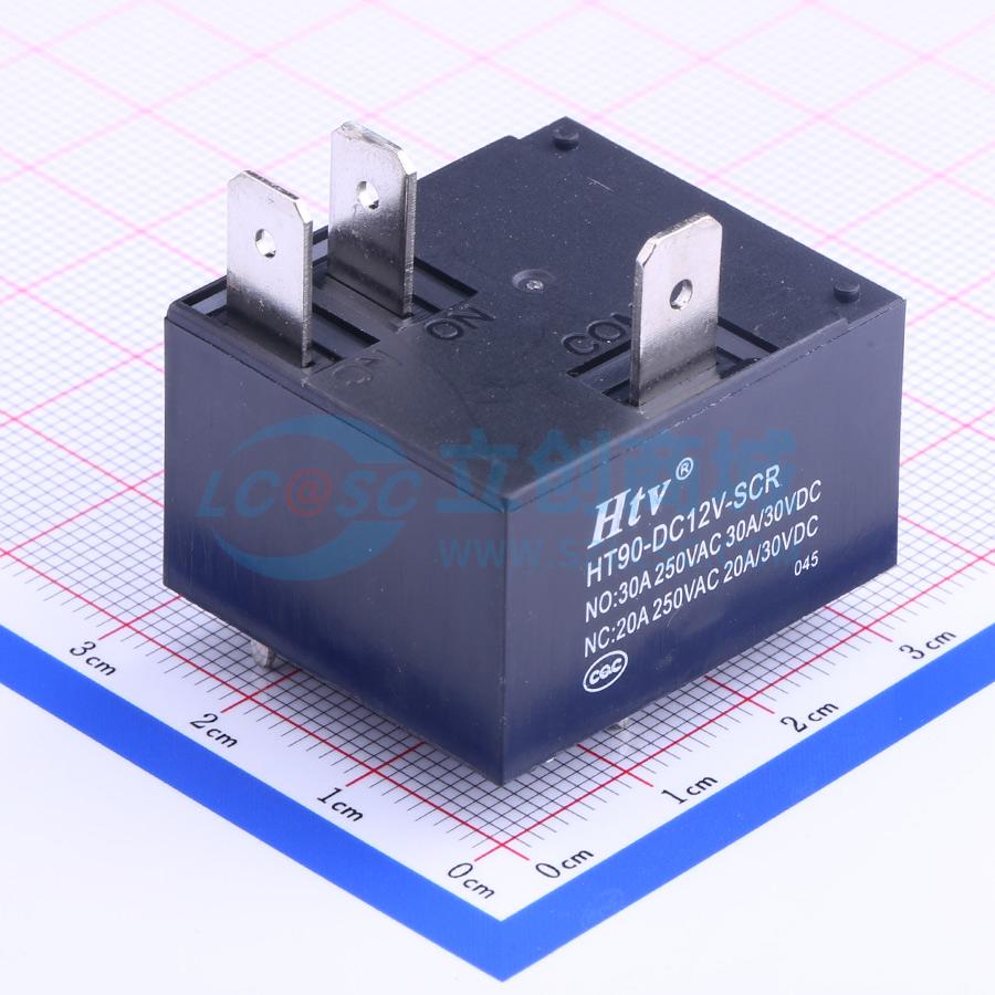 点击查看大图 HT90-DC12V-SCR实物图