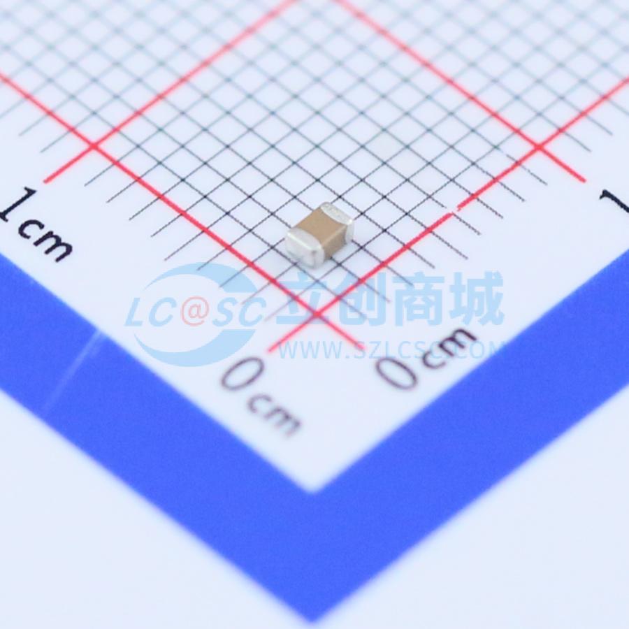 点击查看大图 C0805X103K201T实物图