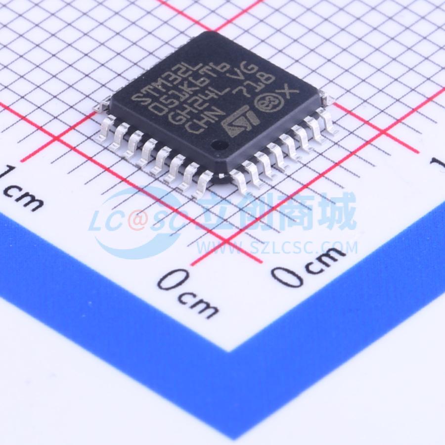 点击查看大图 STM32L051K6T6实物图