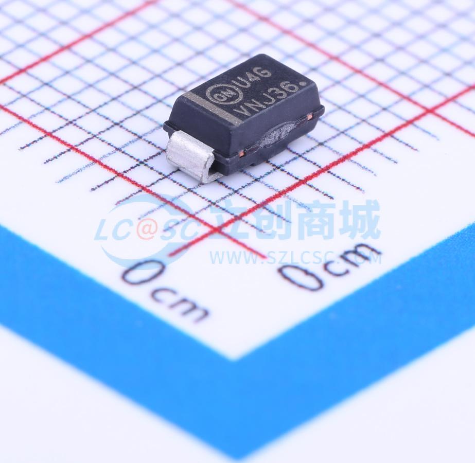 点击查看大图 MURA140T3G实物图