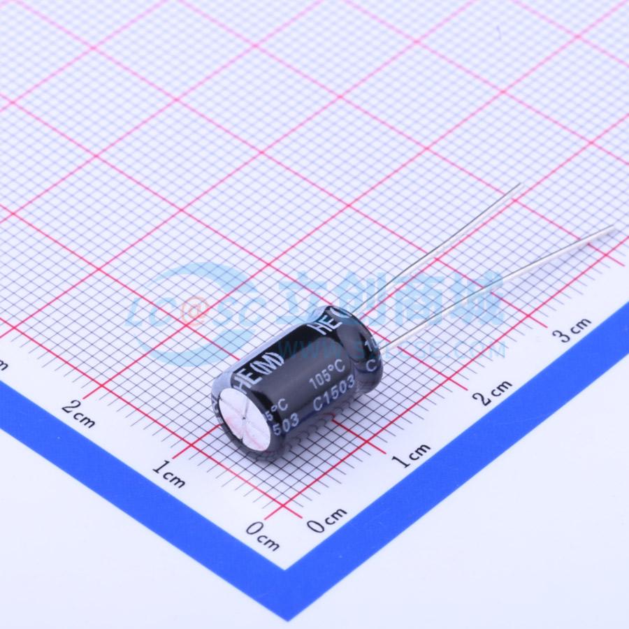 点击查看大图 UHE1E221MPD实物图