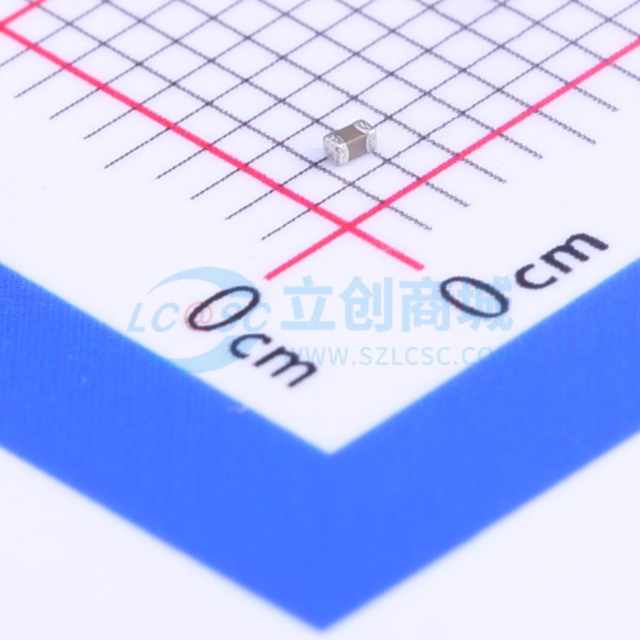 点击查看大图 0402F104Z160CT实物图