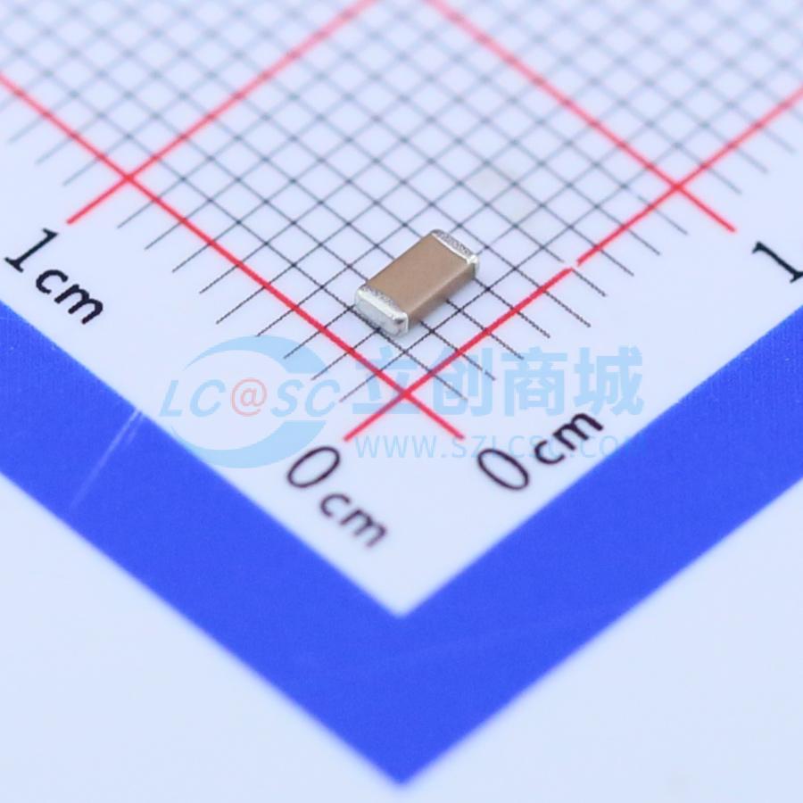 点击查看大图 C1206X102K501T实物图