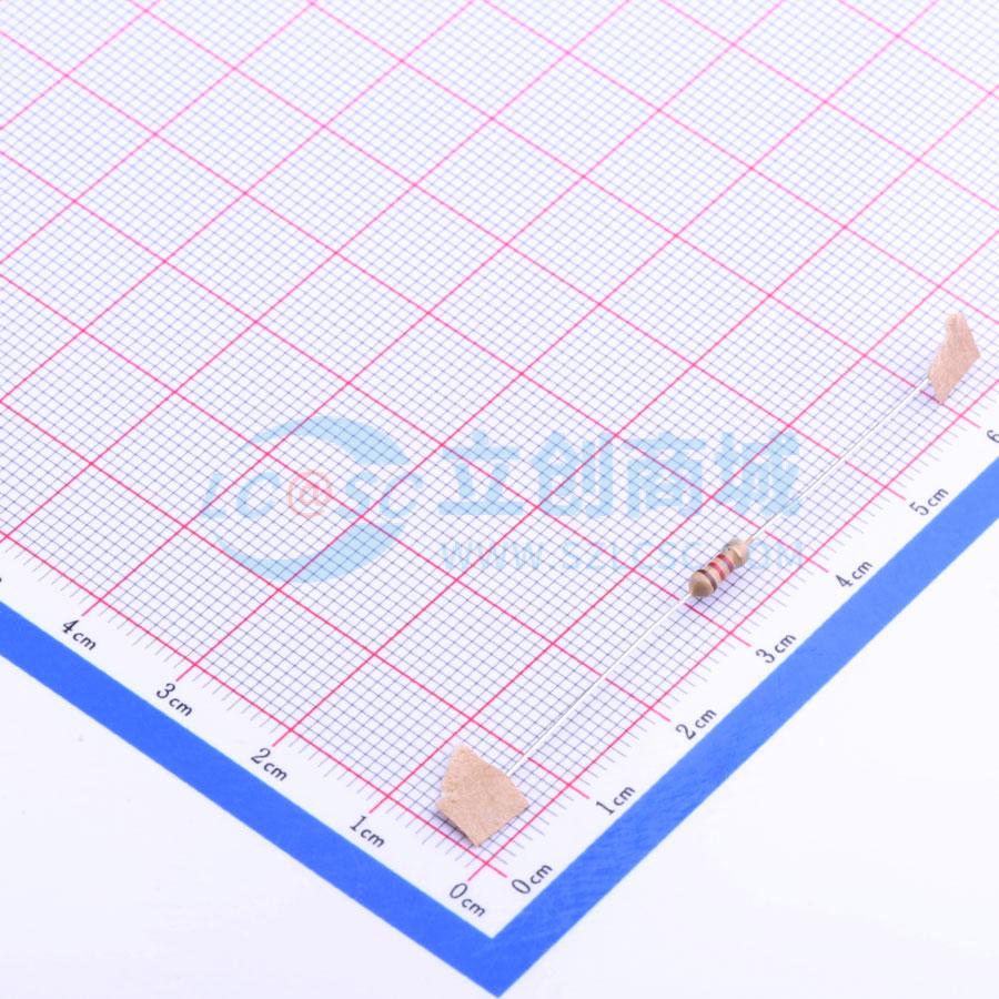 CF1/4W-1.2KΩ±5% T实物图