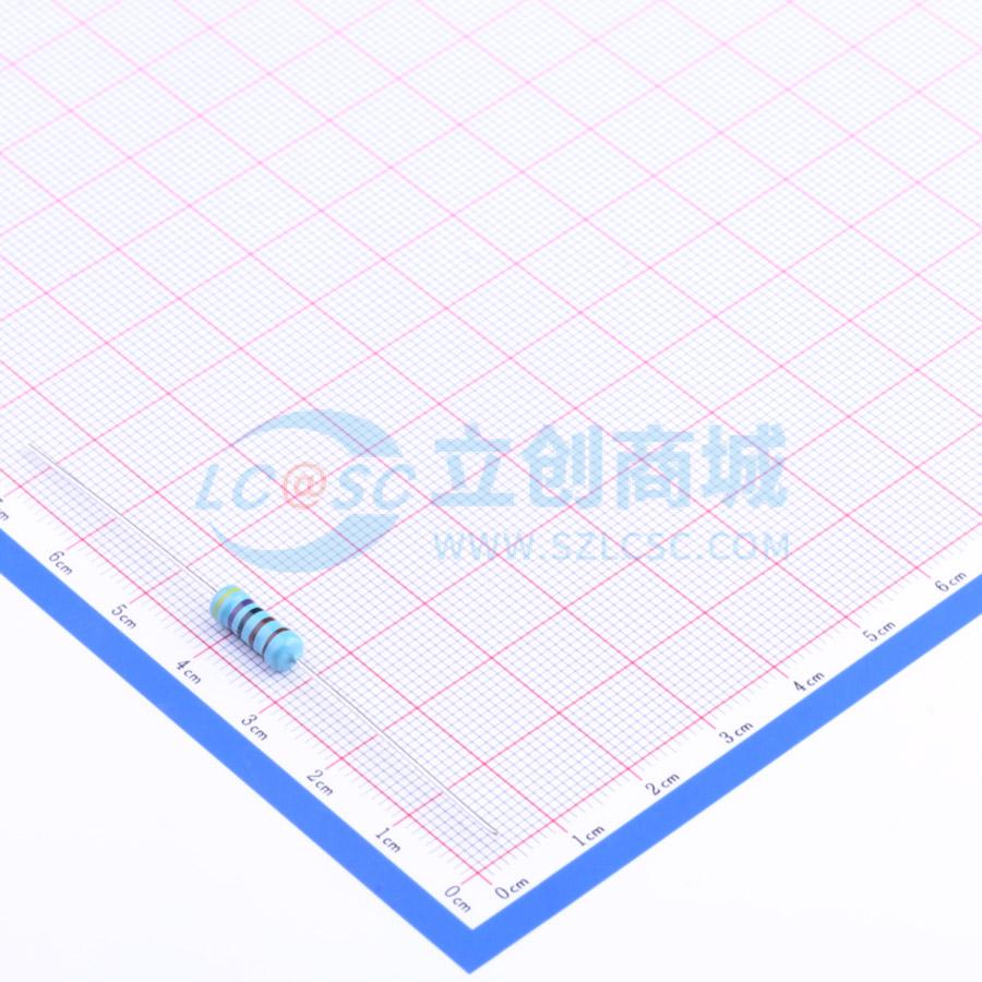 点击查看大图 MF1W-4.7KΩ±1% T实物图