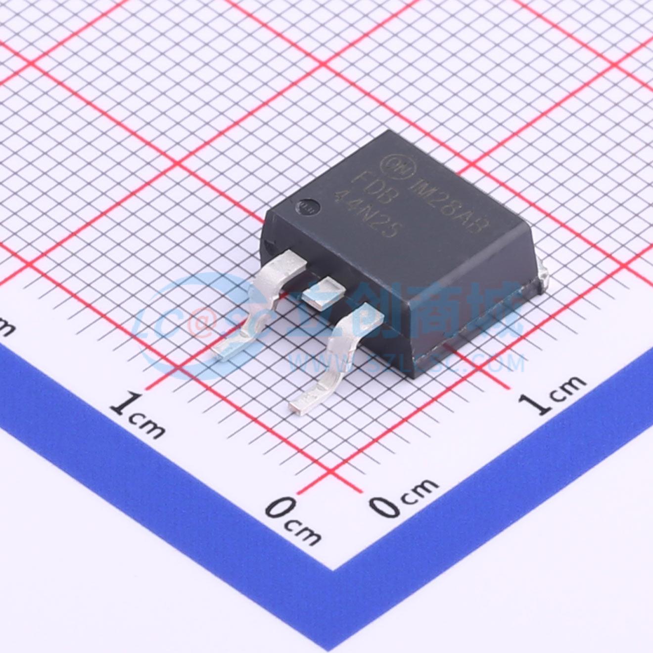点击查看大图 FDB44N25TM实物图