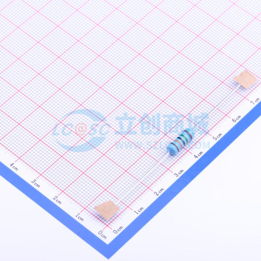 点击查看大图 MF1W-150KΩ±1% T实物图