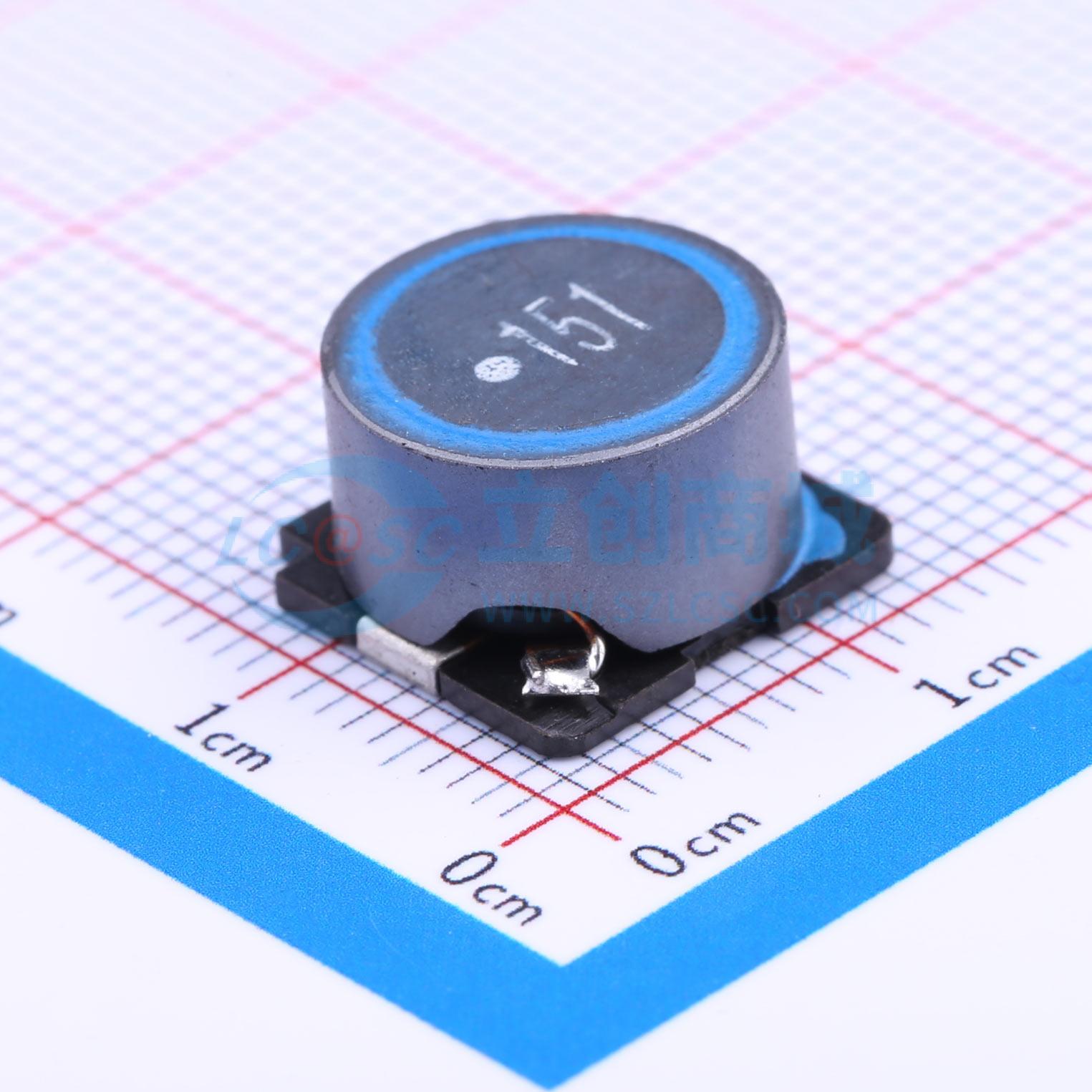 点击查看大图 SLF12575T-151M1R5-PF实物图