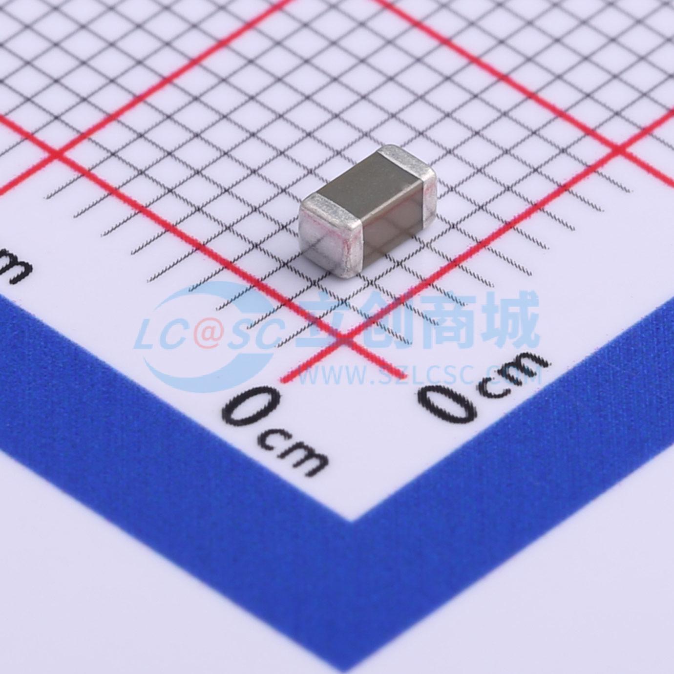 点击查看大图 CC1206MKX5R5BB107实物图