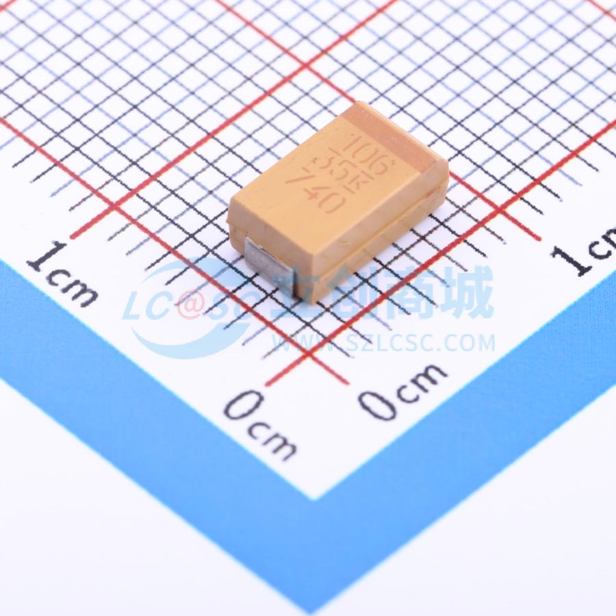 点击查看大图 T491D106M035AT实物图