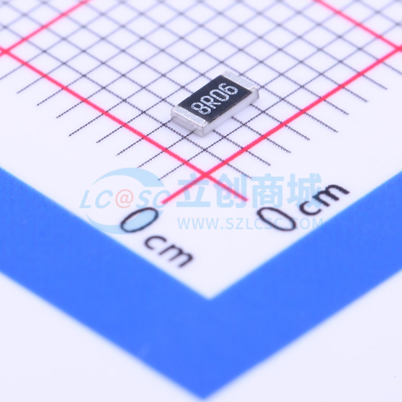 点击查看大图 CRCW12068R06FKEA实物图