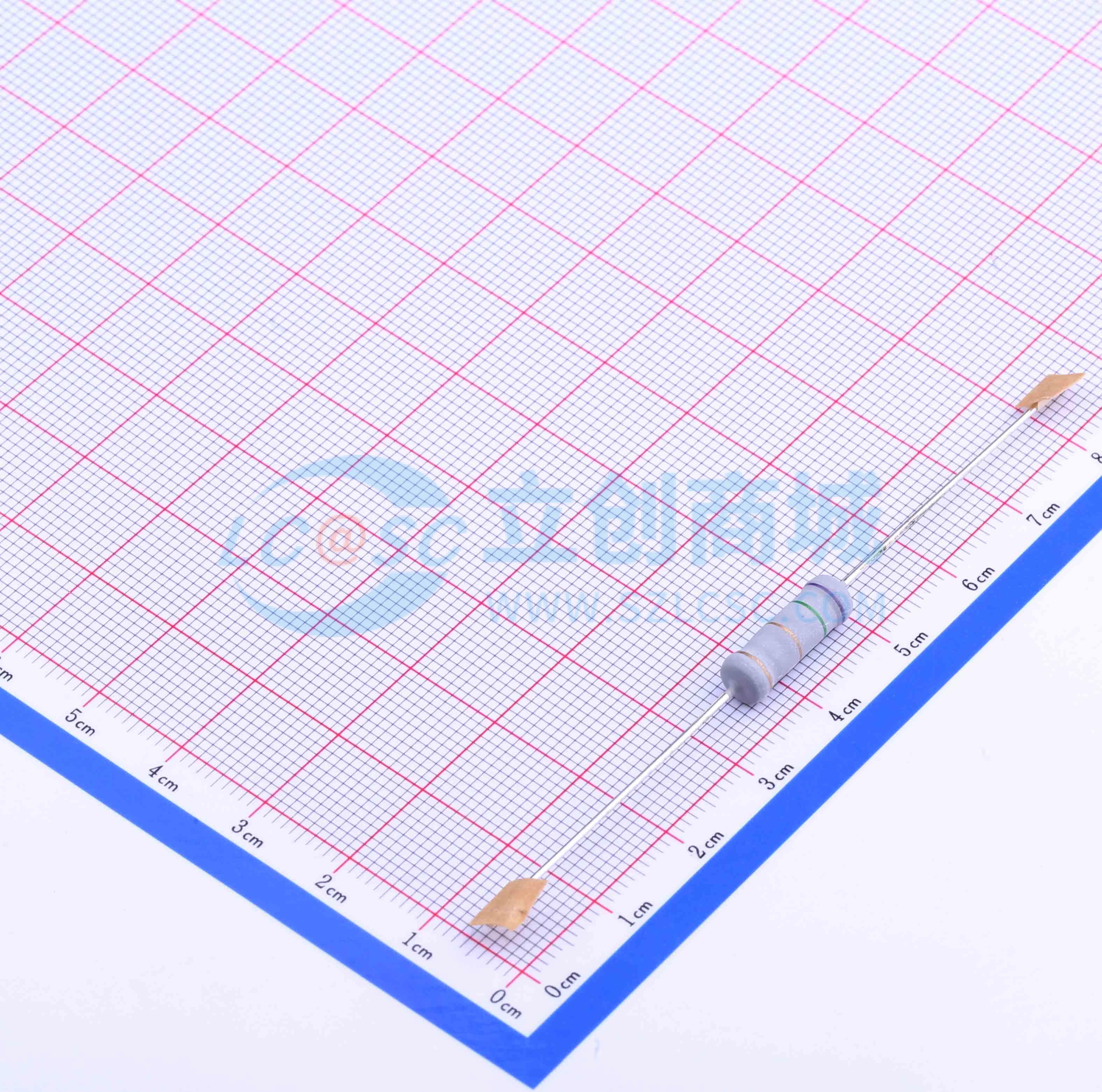 MOF3WS-7.5Ω±5% T实物图