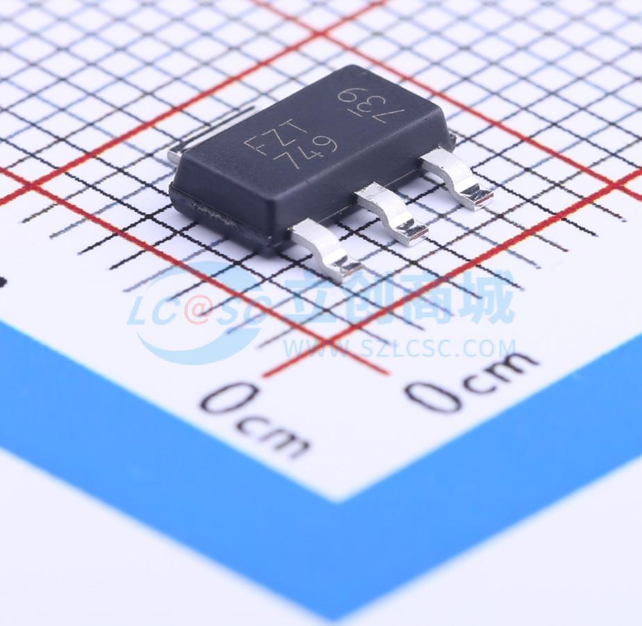 点击查看大图 FZT749TA实物图