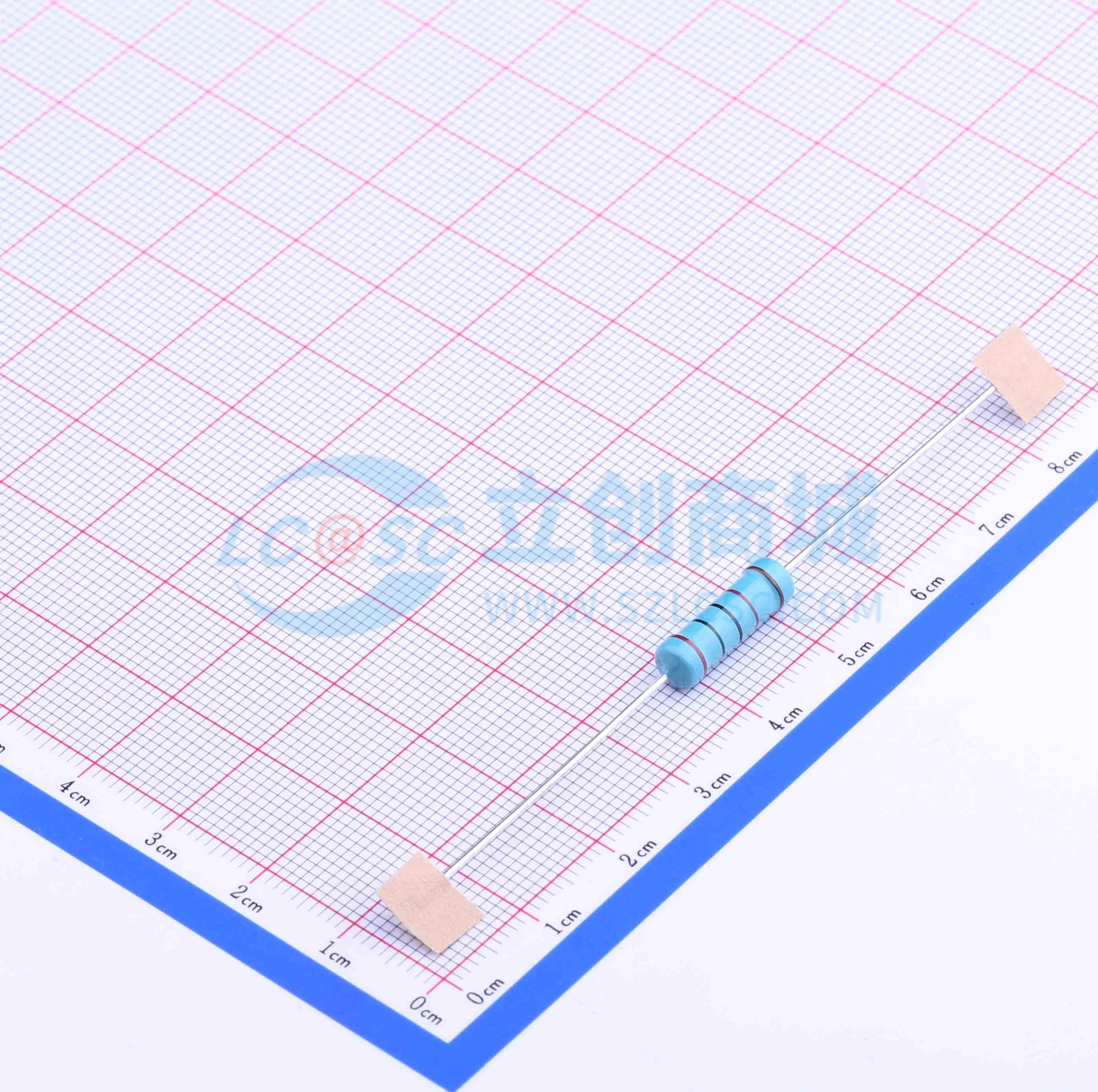 点击查看大图 MF3WS-20KΩ±1% T实物图