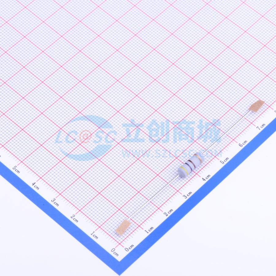 点击查看大图 MOF2WS-470Ω±5% T实物图