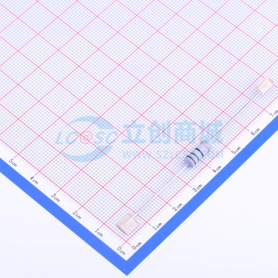 点击查看大图 MOF2WS-15Ω±5% T实物图