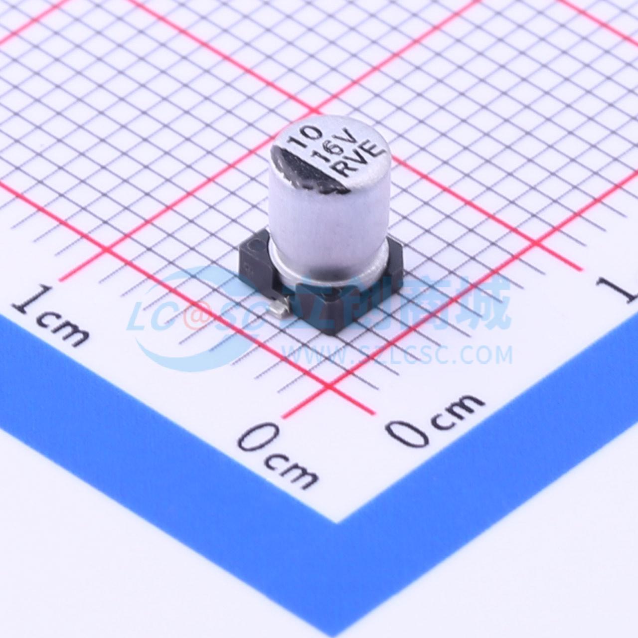 点击查看大图 RVE1C100M0405实物图