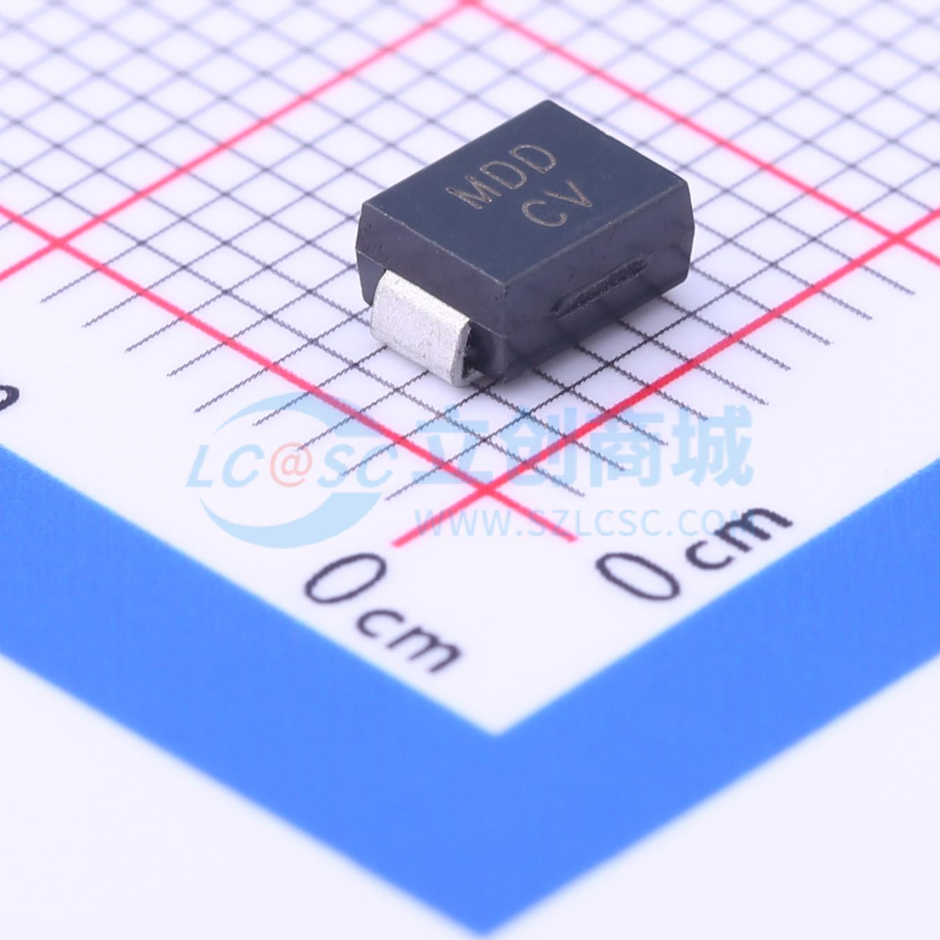 点击查看大图 SMBJ45CA实物图
