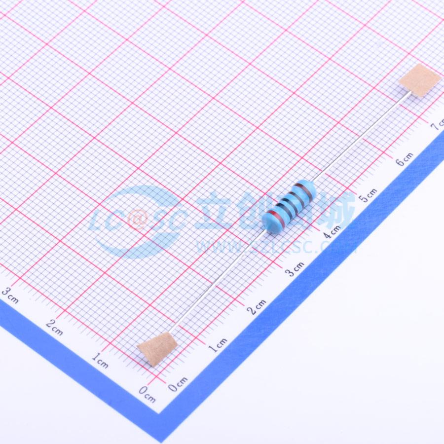 点击查看大图 MF1W-2KΩ±1% T实物图