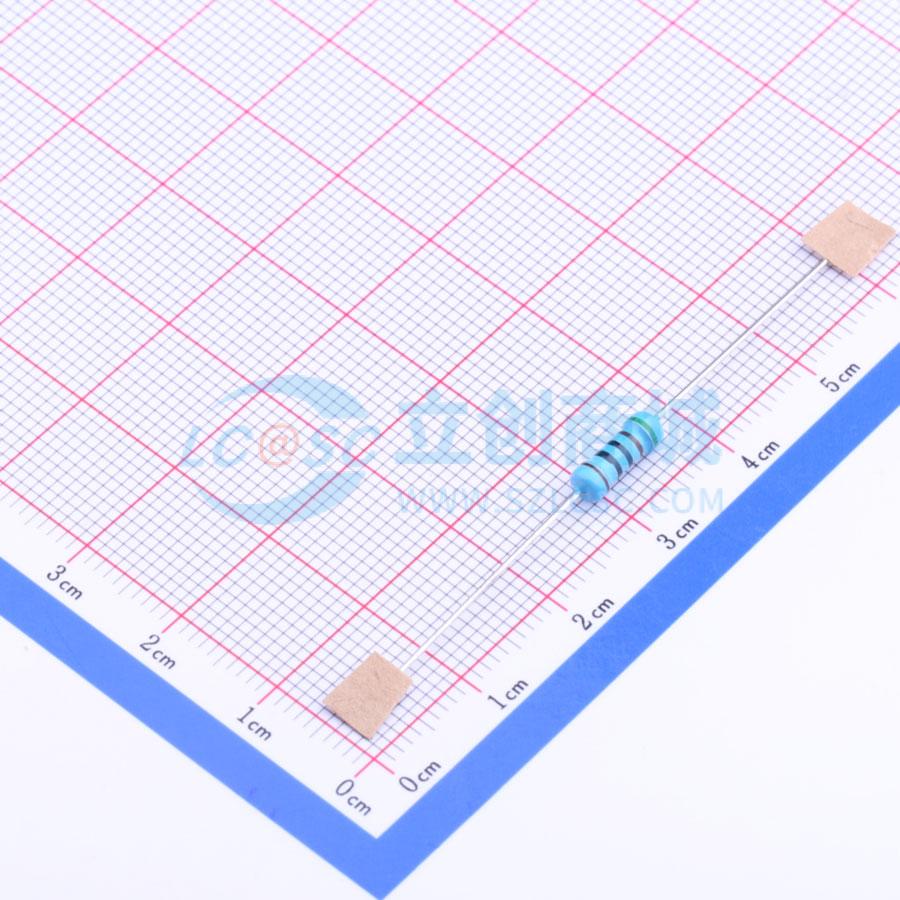 点击查看大图 MF1/2W-510Ω±1% T实物图