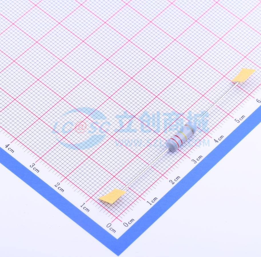 点击查看大图 RI40-1W-220KΩ±5% T实物图