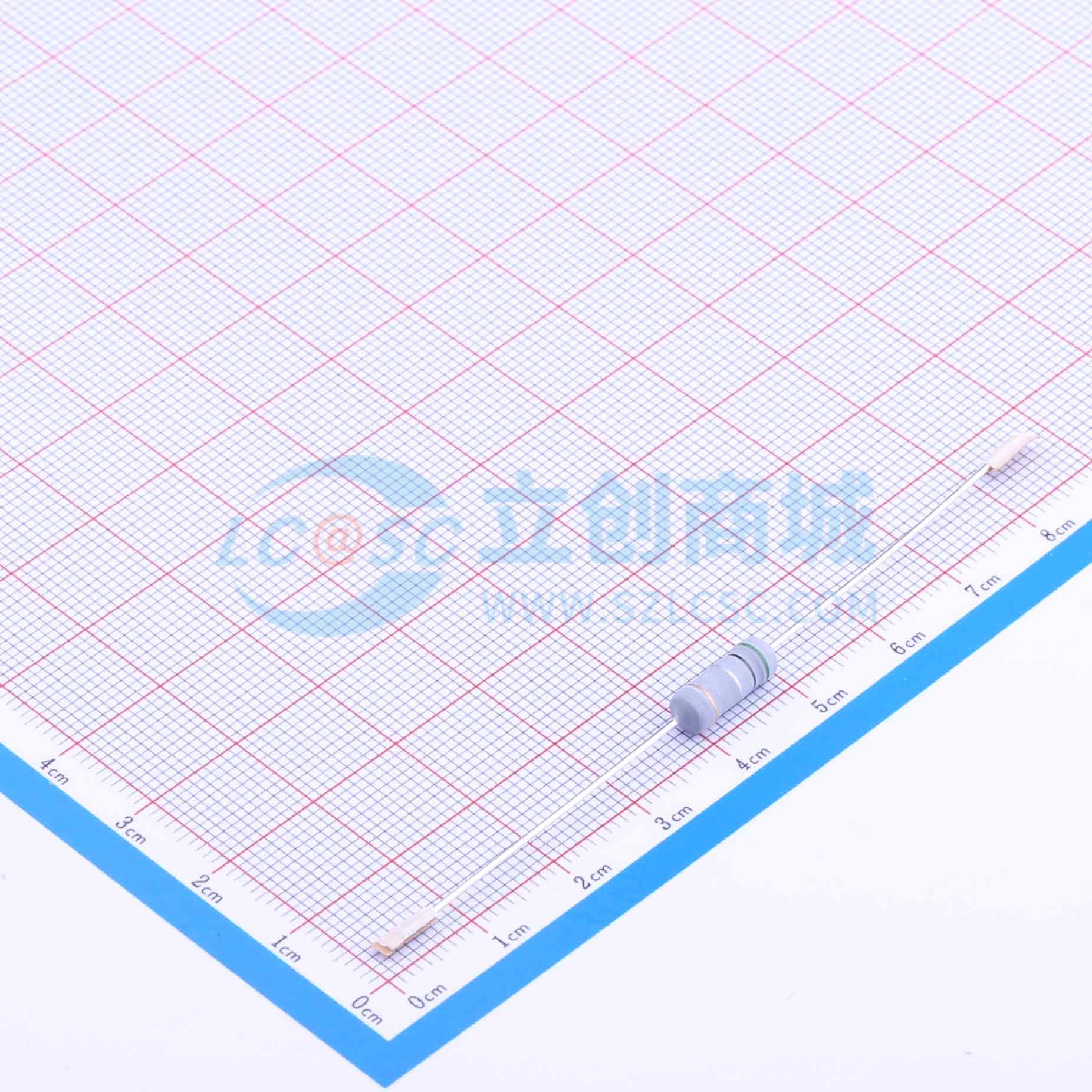 点击查看大图 MOF2WS-0.5Ω±5% T实物图
