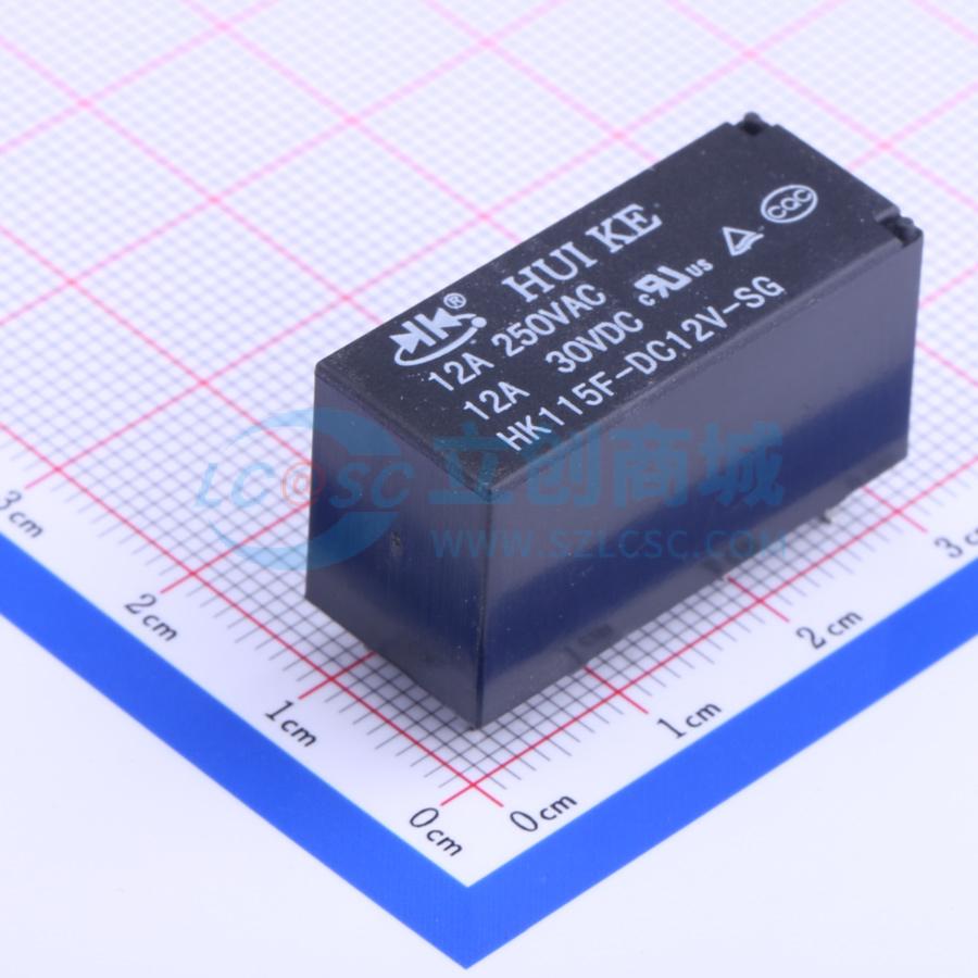 点击查看大图 HK115F-DC12V-SG实物图