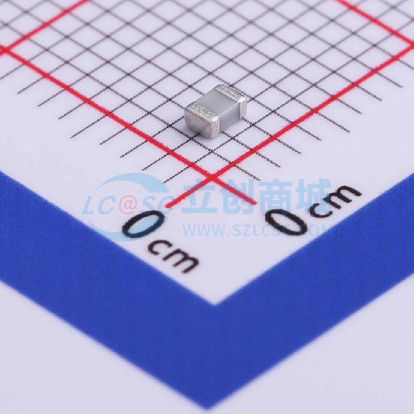 点击查看大图 CC0805JRNPO9BN152实物图